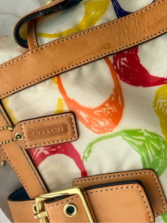 EUC vintage Coach Hampton Bag - Picture 13 of 15